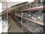 stock tweedehandse auto-onderdelen