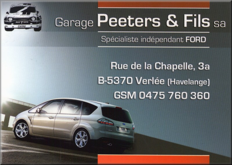 Garage Peeters et Fils - Havelange